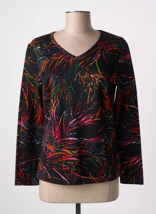 Tricou negru FRANCE RIVOIRE femeie