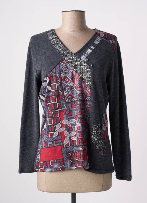 Pulover gri NAYAT femeie