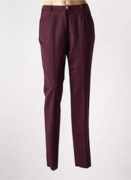 Pantalon slim buzunare talie înaltă violet CHRISTIAN MARRY femme