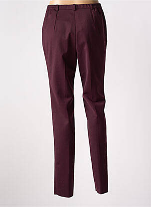 Pantalon slim talie înaltă talie înaltă violet CHRISTIAN MARRY femeie