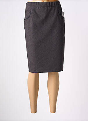 Fustă midi gri FRANK WALDER femeie