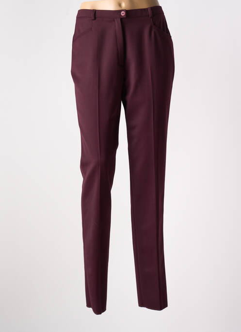 Pantalon slim violet CHRISTIAN MARRY femeie
