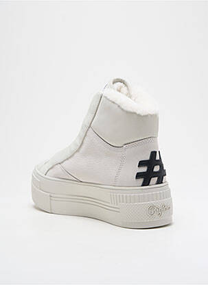 Adidași platformă toc de 4 la 6 cm gri BUFFALO femeie