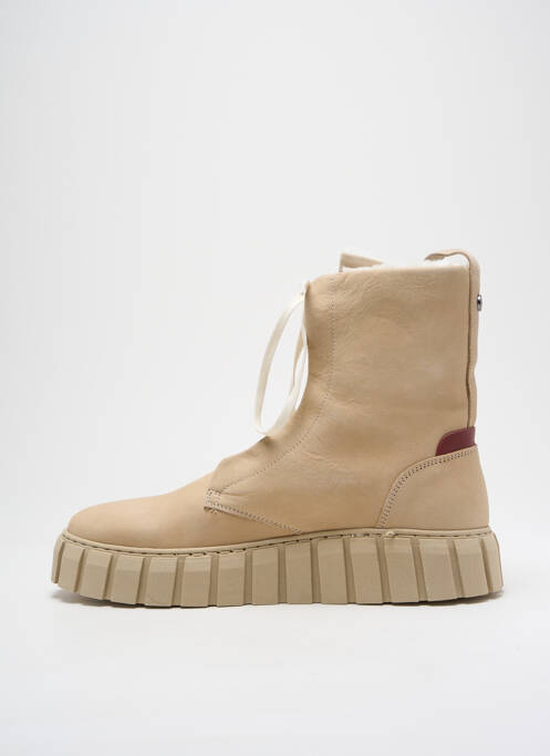 Botine/Ghete bej BUFFALO femeie