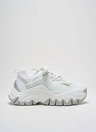 Adidași toc platformă toc de 4 la 6 cm alb BUFFALO femeie
