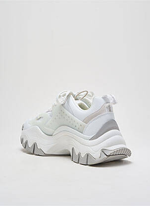 Adidași toc platformă toc de 4 la 6 cm alb BUFFALO femeie