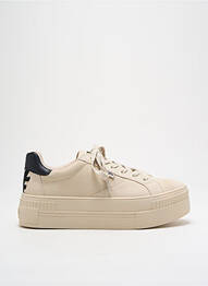 Adidași platformă toc de 4 la 6 cm bej BUFFALO femme