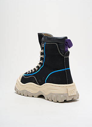 Adidași toc platformă toc de 4 la 6 cm negru EYTYS femeie