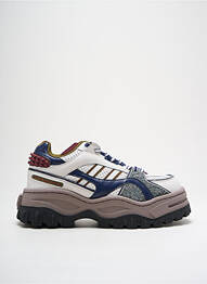Adidași material neted toc de 4 la 6 cm alb EYTYS femme