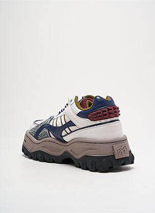 Adidași material neted toc de 4 la 6 cm alb EYTYS femeie
