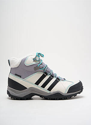 Adidași țesătură satinată toc de 4 la 6 cm alb ADIDAS femeie