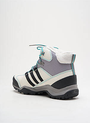 Adidași țesătură satinată toc de 4 la 6 cm alb ADIDAS femeie