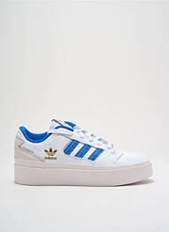 Adidași material neted toc de 4 la 6 cm alb ADIDAS femme