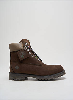 Botine/ghete nubuc toc mic maro TIMBERLAND bărbat