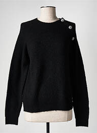 Pulover elasticitate mâneci lungi negru LES P'TITES BOMBES femme