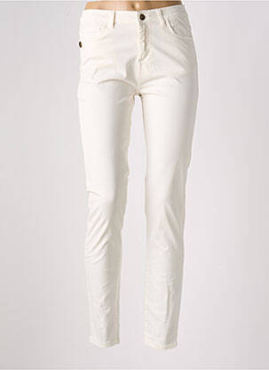 Pantalon slim talie joasă talie joasă bej PAKO LITTO femeie