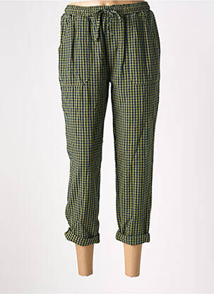 Pantalon drept verde SENES femeie