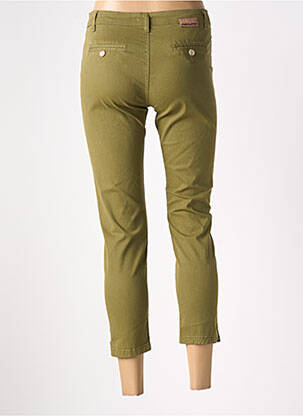 Pantalon chino talie joasă talie joasă verde PAKO LITTO femeie