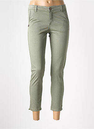 Pantalon chino verde deschis PAKO LITTO femeie