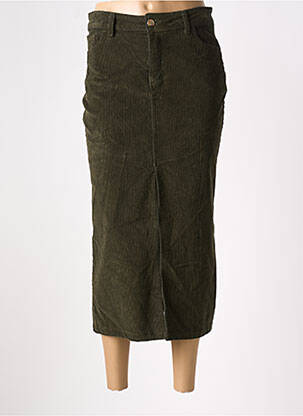 Fustă lungă verde MARGOT femeie