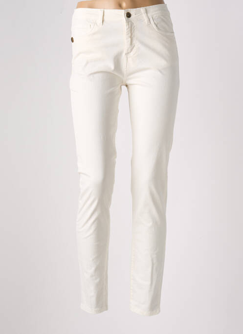 Pantalon slim bej PAKO LITTO femeie