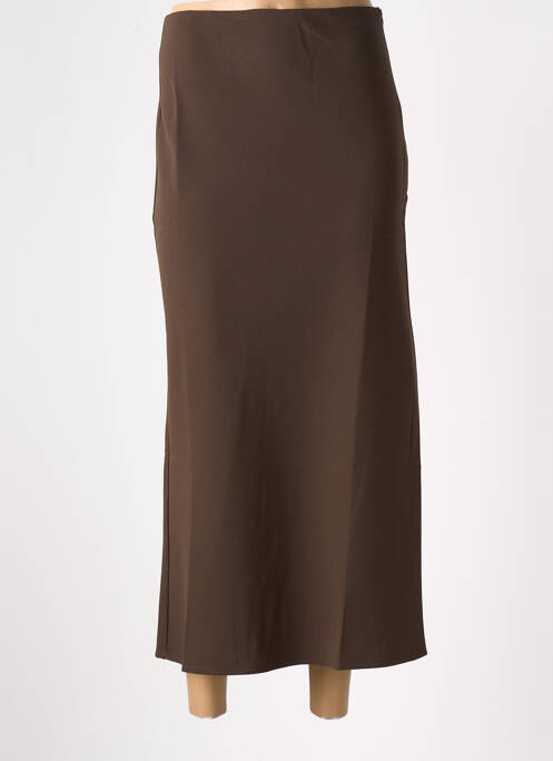 Fustă lungă maro IVIVI femeie