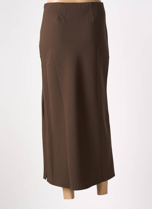Fustă lungă maro IVIVI femeie