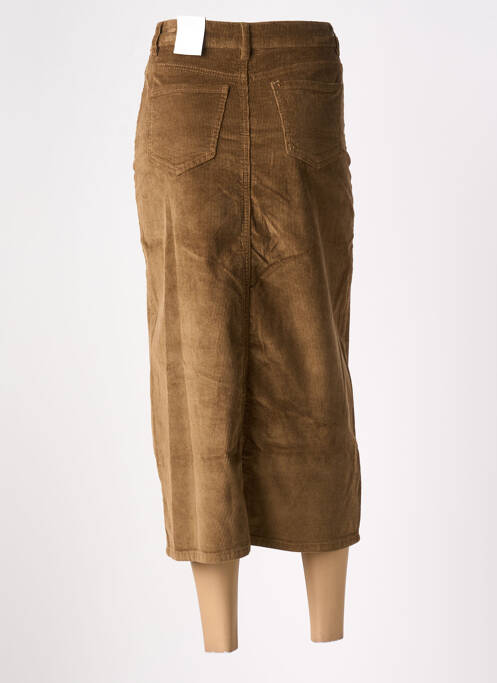 Fustă lungă maro ONADO femeie