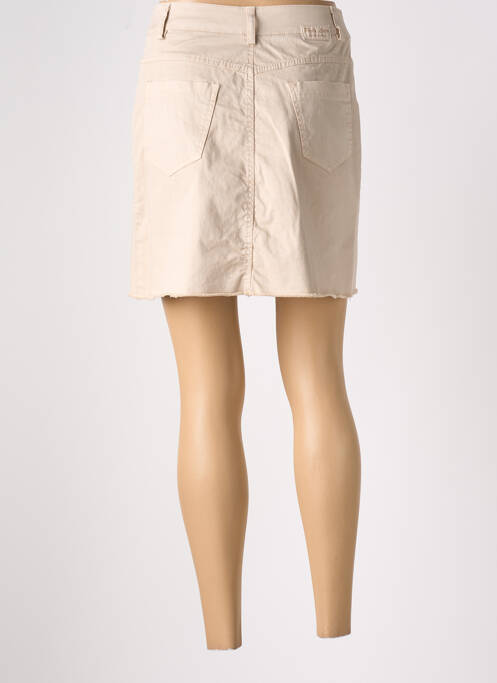 Fustă scurtă bej PAKO LITTO femeie