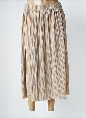 Fustă midi auriu GRACE & MILA femeie