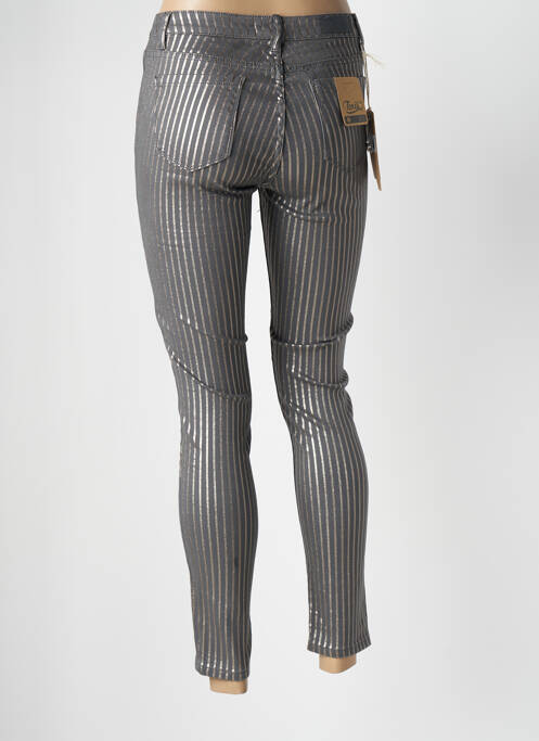 Blugi skinny gri TOXIK3 femeie