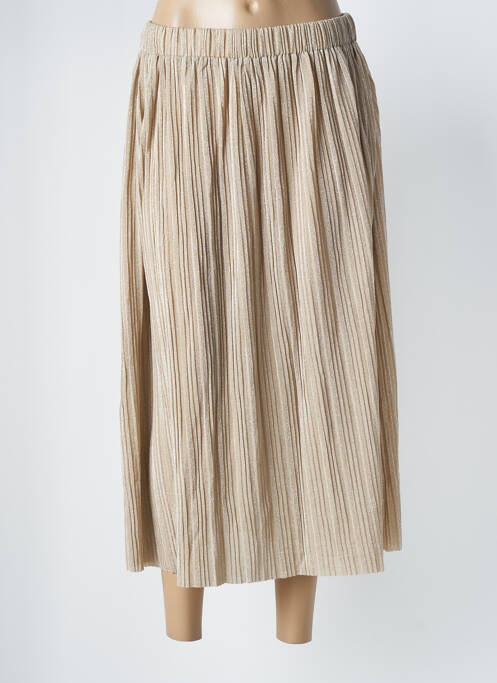 Fustă midi auriu GRACE & MILA femeie