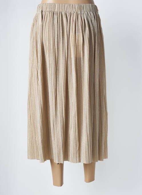 Fustă midi auriu GRACE & MILA femeie