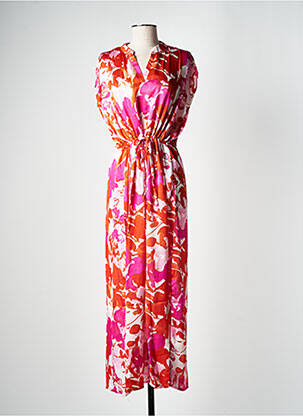 Rochie lungă portocaliu C.M.P 55 femeie