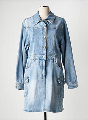 Rochie scurtă albastru PLACE DU JOUR femeie