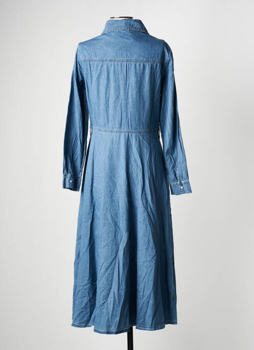 Rochie lungă albastru PLACE DU JOUR femeie