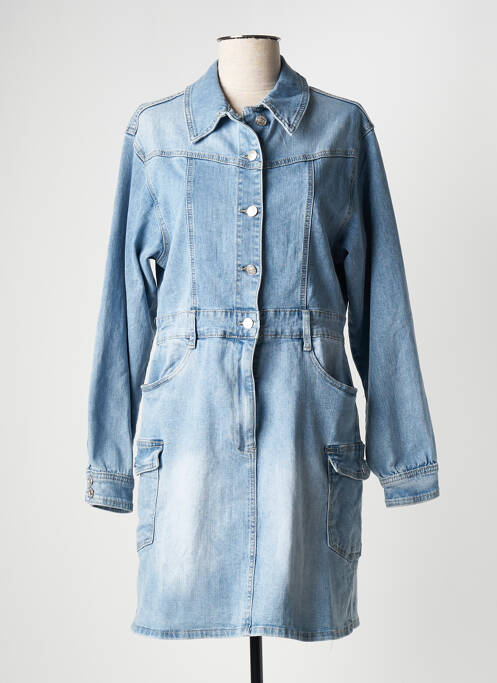 Rochie scurtă albastru PLACE DU JOUR femeie