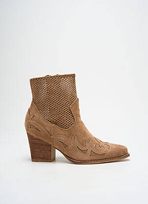 Botine/Ghete maro BELLUCCI femeie