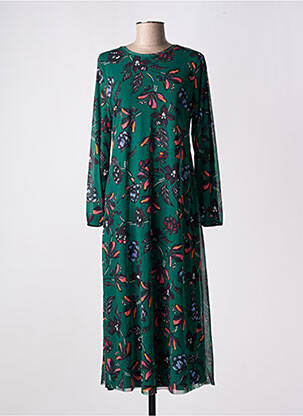 Rochie lungă mâneci lungi mâneci lungi verde STREET ONE femeie