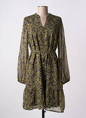 Rochie scurtă mâneci lungi mâneci lungi verde B.YOUNG femeie