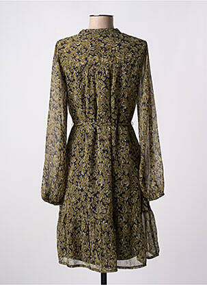 Rochie scurtă mâneci lungi mâneci lungi verde B.YOUNG femeie