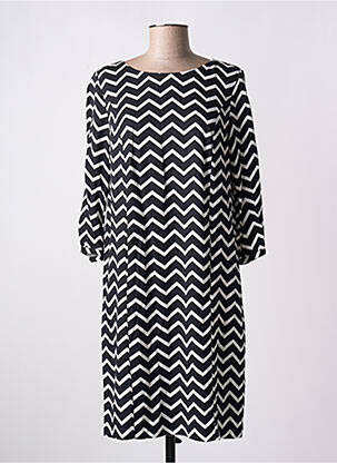 Rochie midi mâneci 3/4 mâneci 3/4 negru STREET ONE femeie