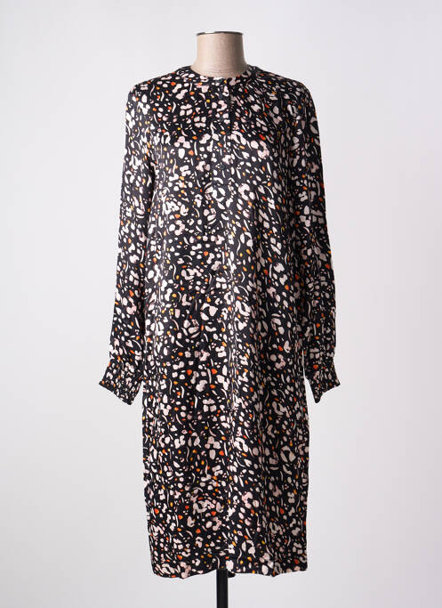 Rochie midi negru GEISHA femeie