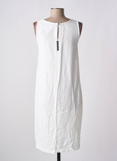 Rochie midi alb POISSONS BLANCS femeie