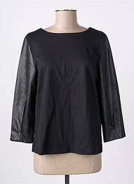 Top țesătură jersey mâneci 3/4 negru STREET ONE femme