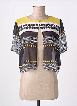 Bolero mâneci scurte negru CHRISTINE LAURE femeie