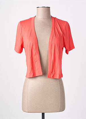 Vestă cu mâneci scurte portocaliu CHRISTINE LAURE femeie