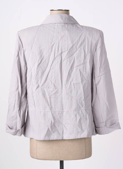 Sacou buzunare false gri CHRISTINE LAURE femme