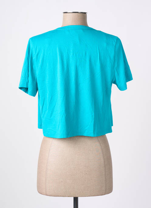 Vestă cu mâneci scurte albastru CHRISTINE LAURE femeie