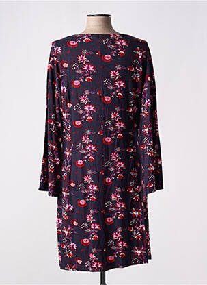 Rochie midi imprimeu floral mâneci lungi albastru LA FIANCEE DU MEKONG femeie